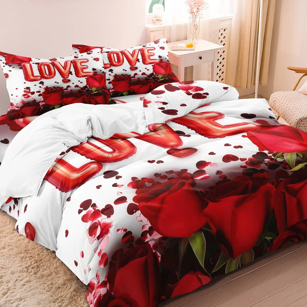 Romantic Rose Bedding Set
