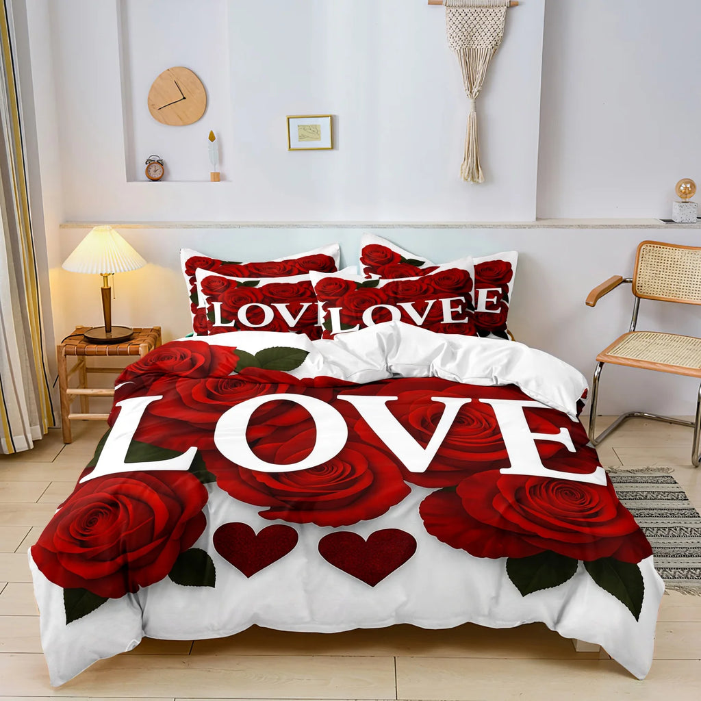 Romantic Rose Bedding Set