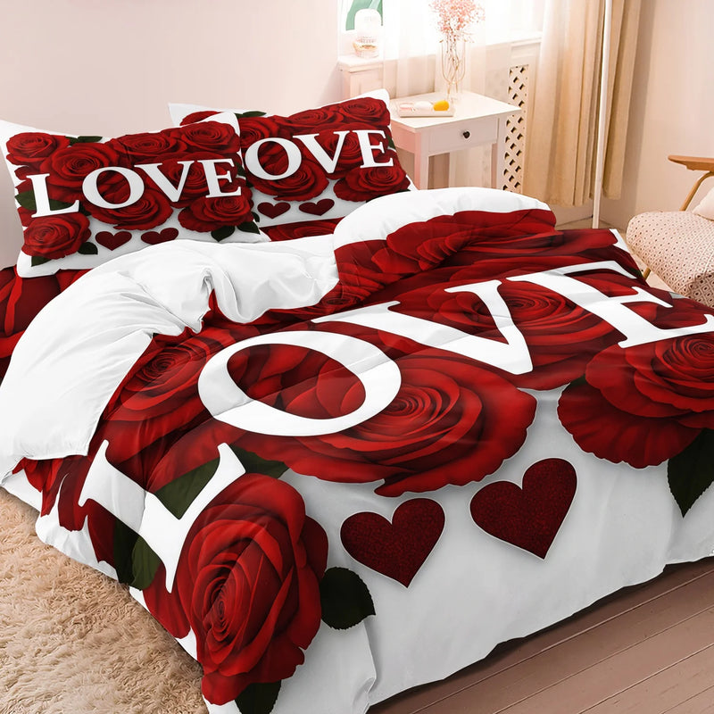 Romantic Rose Bedding Set