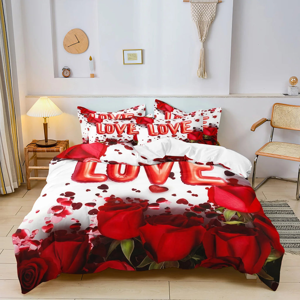 Romantic Rose Bedding Set